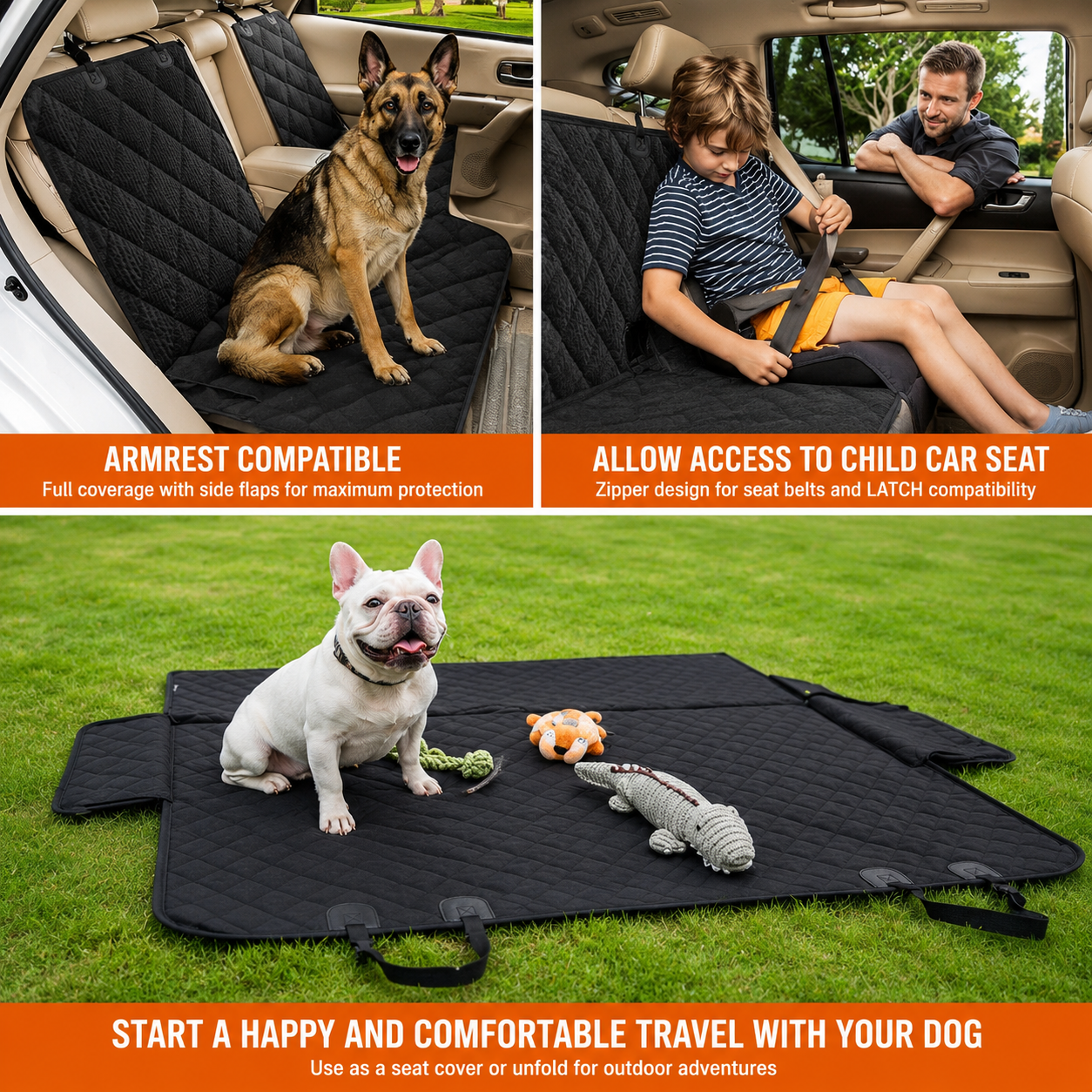 Dog Car Seat Cover