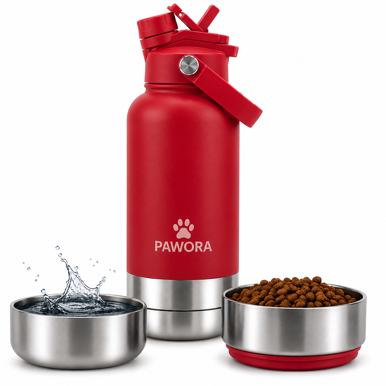 Stainless Steel 3-in-1 Bottle
