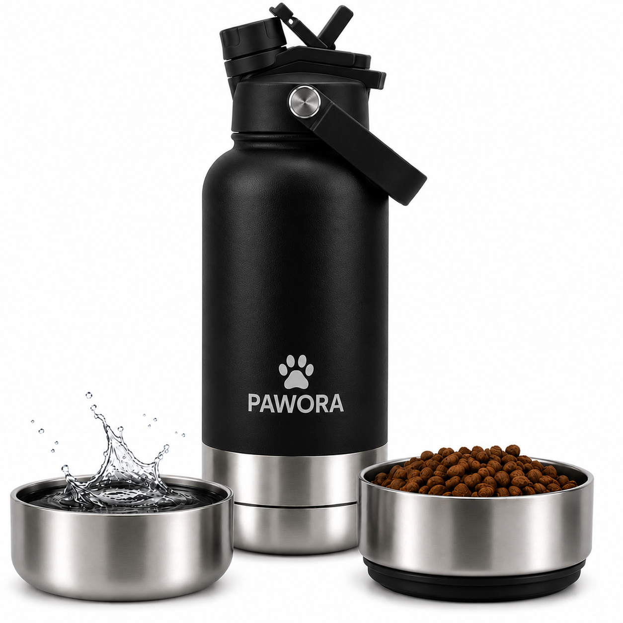 Stainless Steel 3-in-1 Bottle