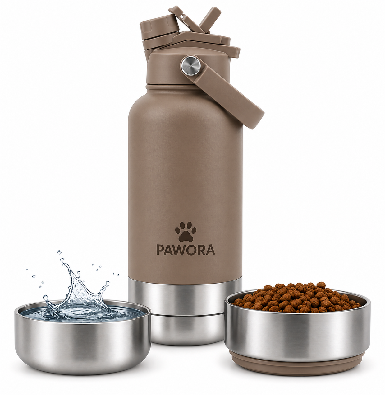 Stainless Steel 3-in-1 Bottle