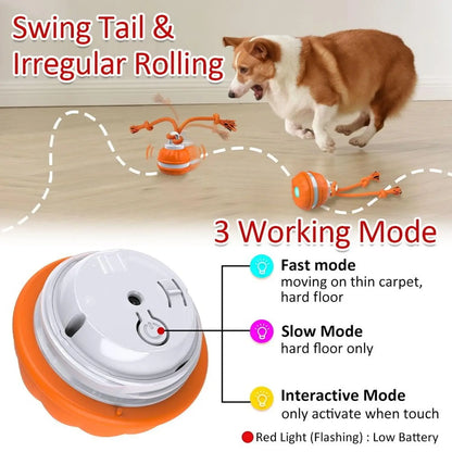 Interactive Smart Rolling Dog Ball Toy