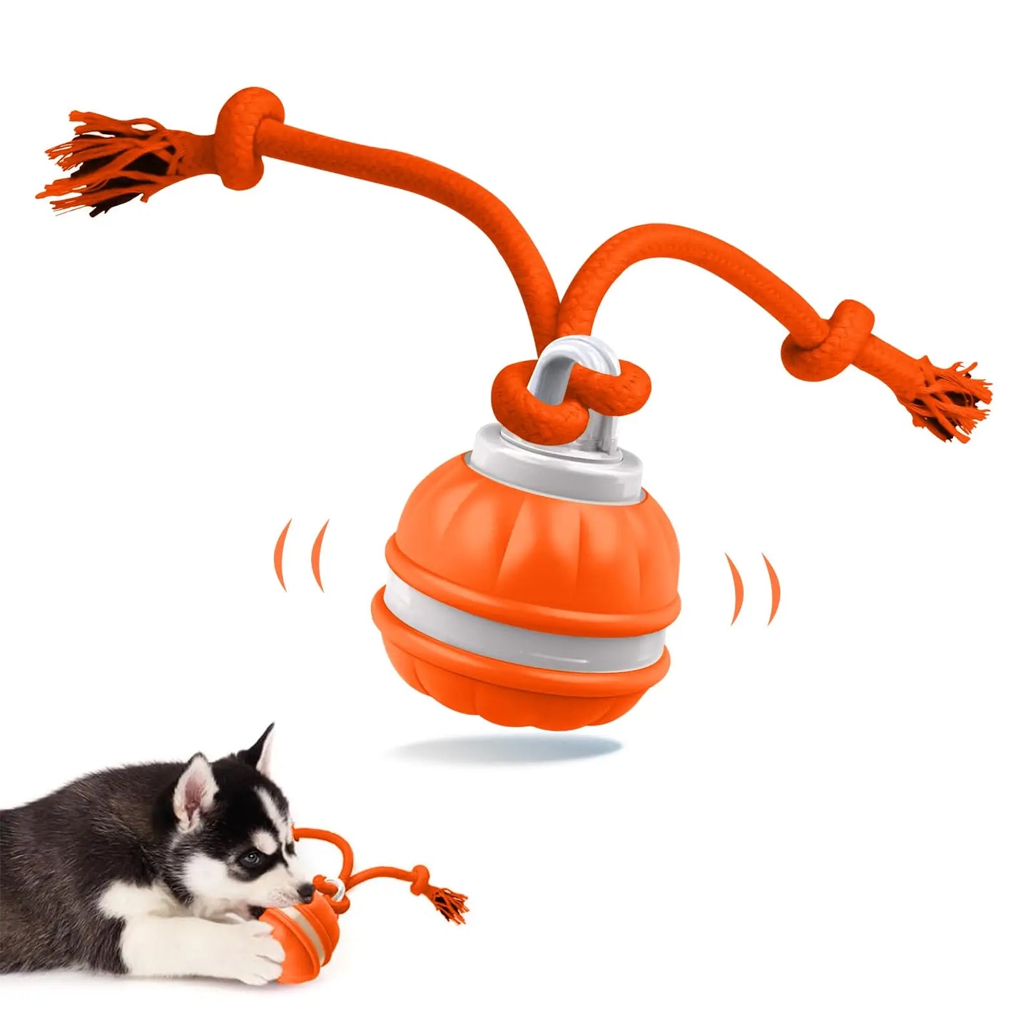 Interactive Smart Rolling Dog Ball Toy
