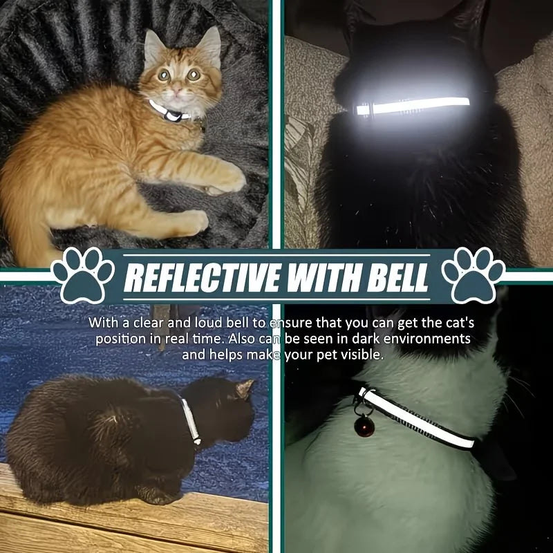 Reflective AirTag Pet Collar
