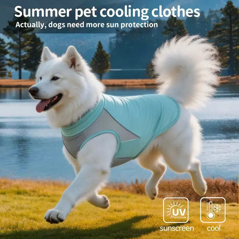 Dog Cooling Vest with UV Protection