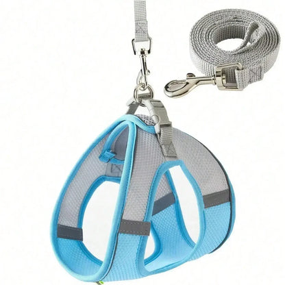 Reflective Cat Harness & Leash Set
